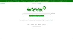 Desktop Screenshot of joe.historio.us